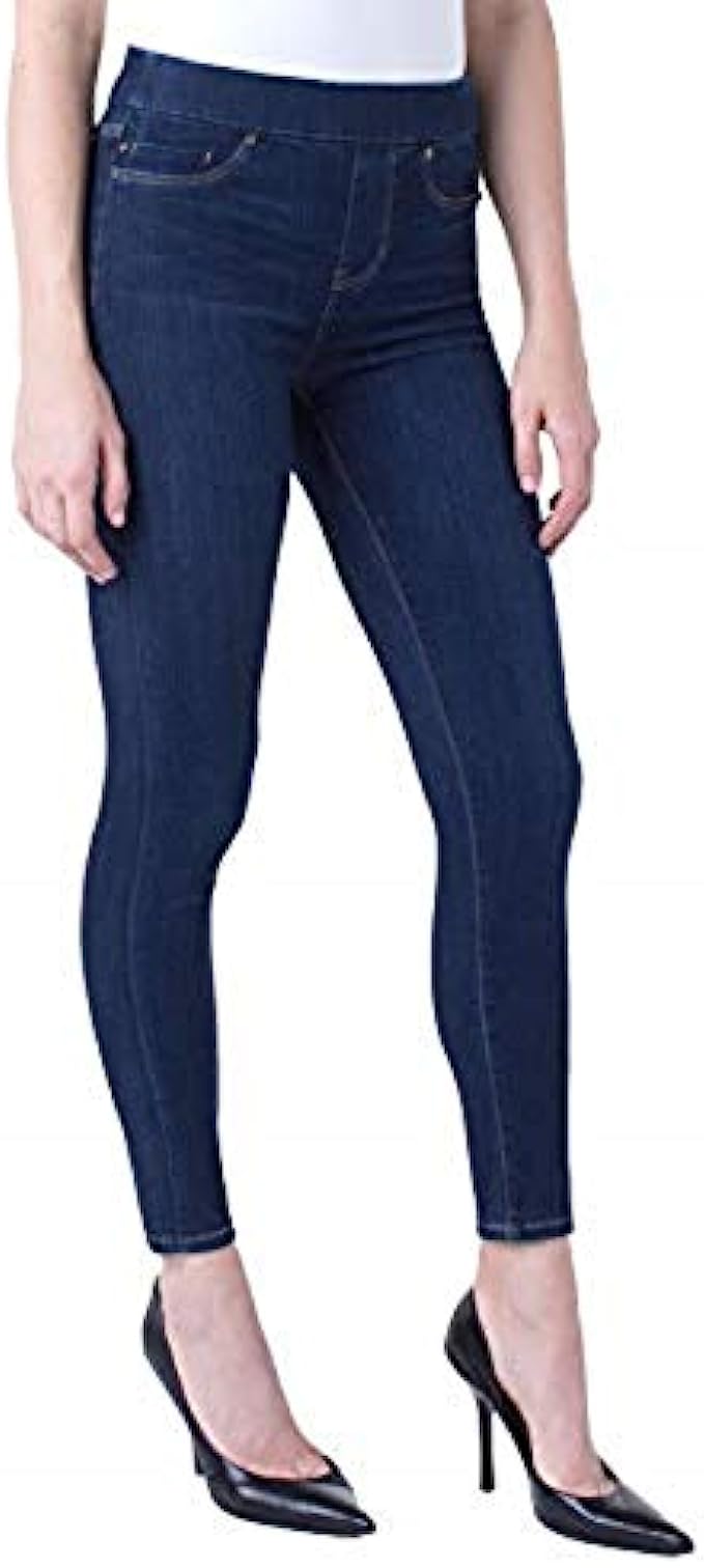 Liverpool Women's Sienna Pull-on Ankle Silky Soft Denim Jeans