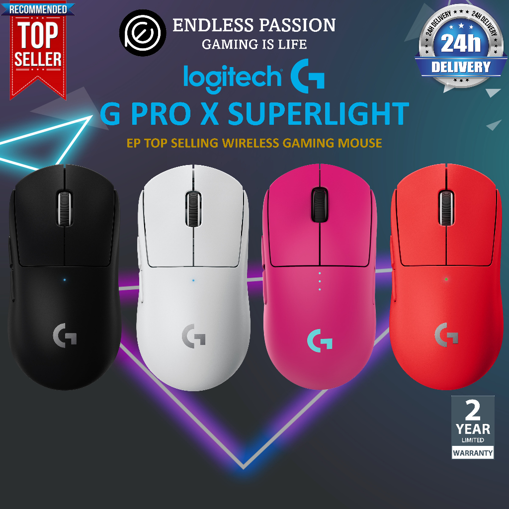 Logitech G Pro X Superlight Wireless Gaming Mouse