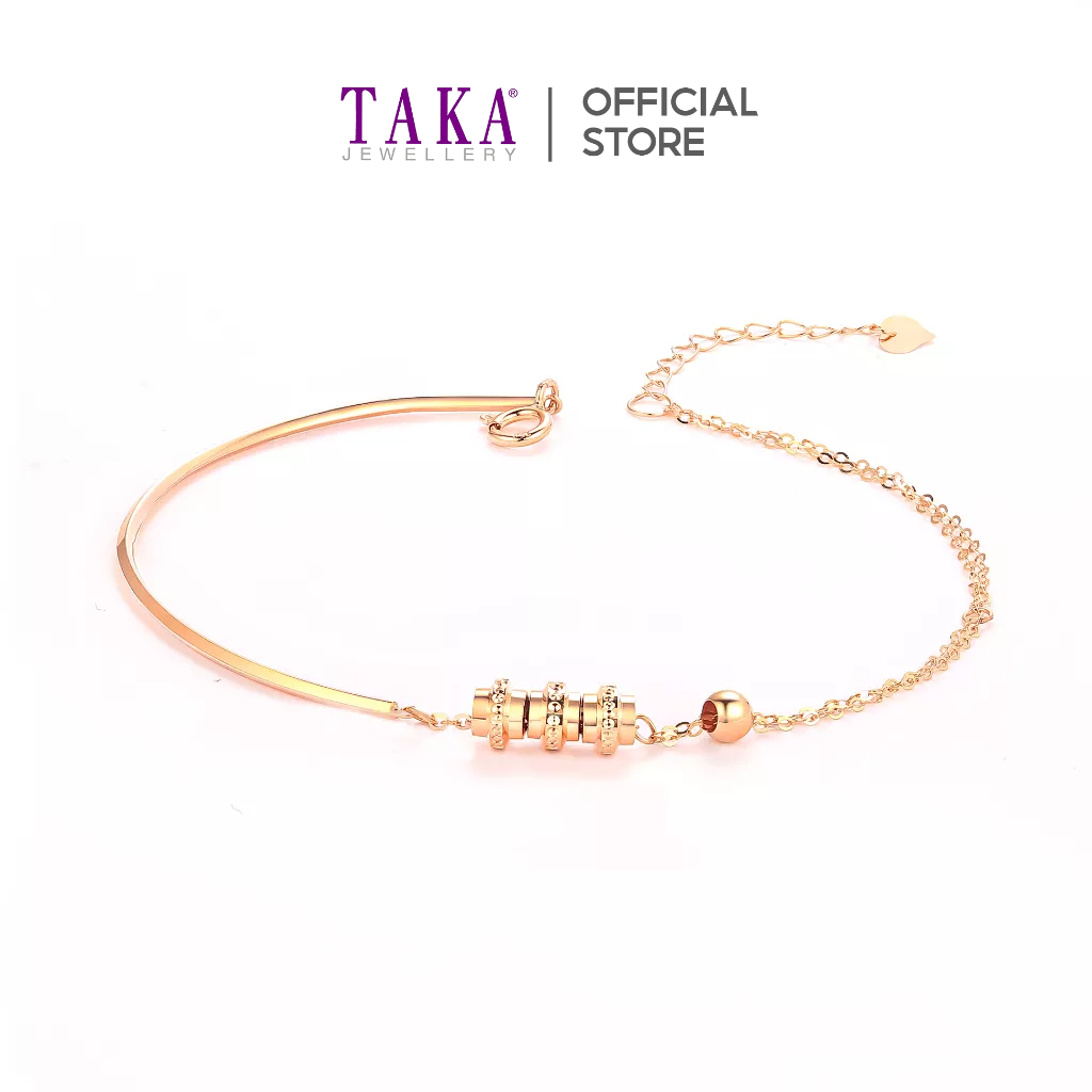 TAKA Jewellery Dolce 18K Gold Bangle