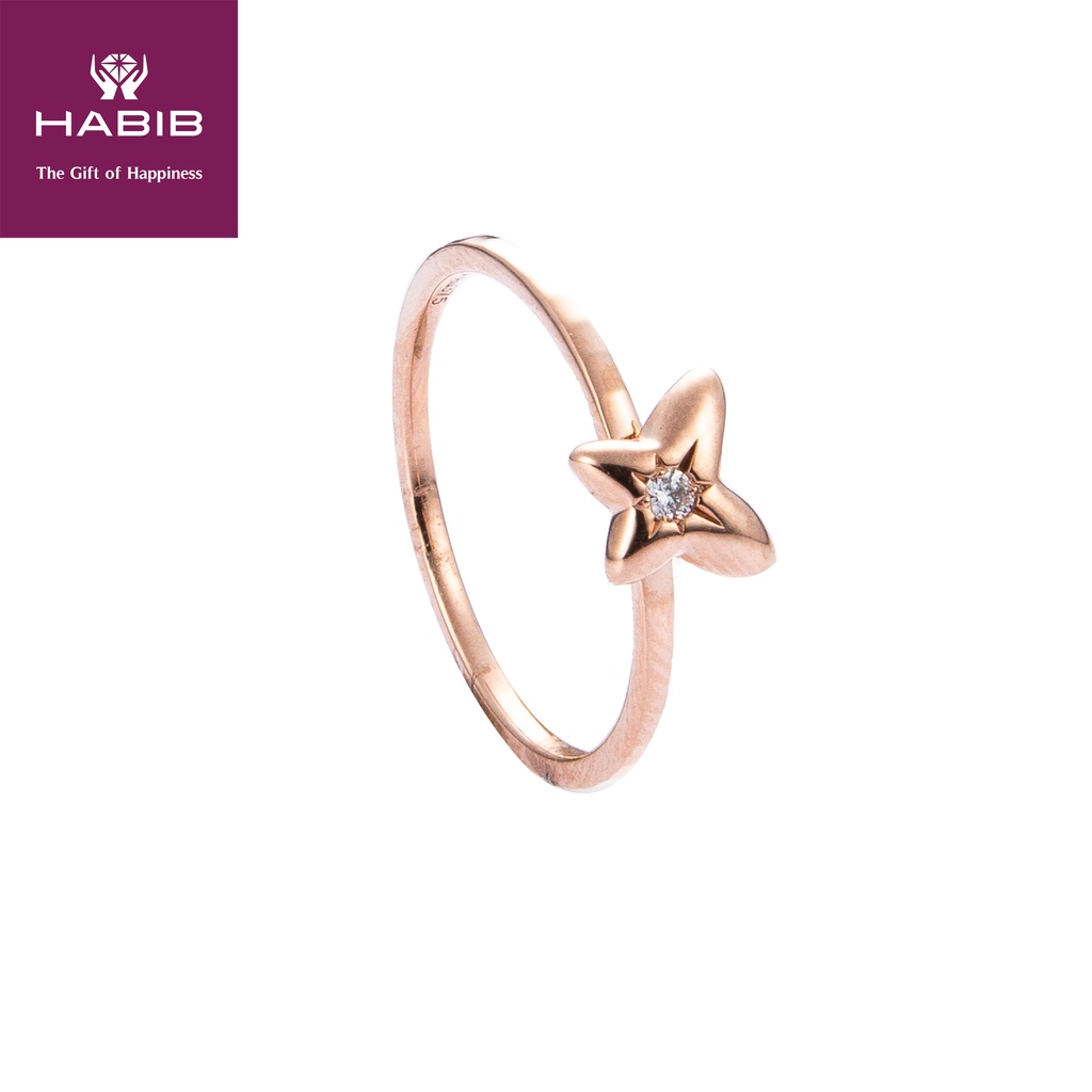 HABIB Bloom Collection Diamond Ring in 375/9K Gold A0463